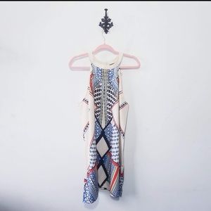 NWOT Venus Geometrical Print Sleeveless Dress Size XL